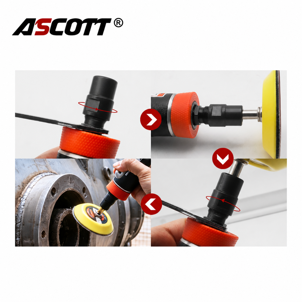 ASCOTT HY-644L Pneumatic Engraving Grinder Grinder for Metal Grinding Deburring Polishing And Engraving Trimming