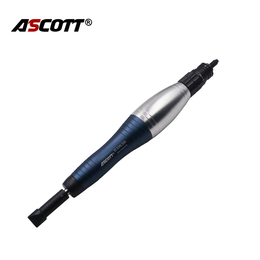 ASCOTT Pneumatic Micro Pencil Grinder Multifunction Air Machine Files Industrial Grade Engraving Polishing Micromotor Tool Kit
