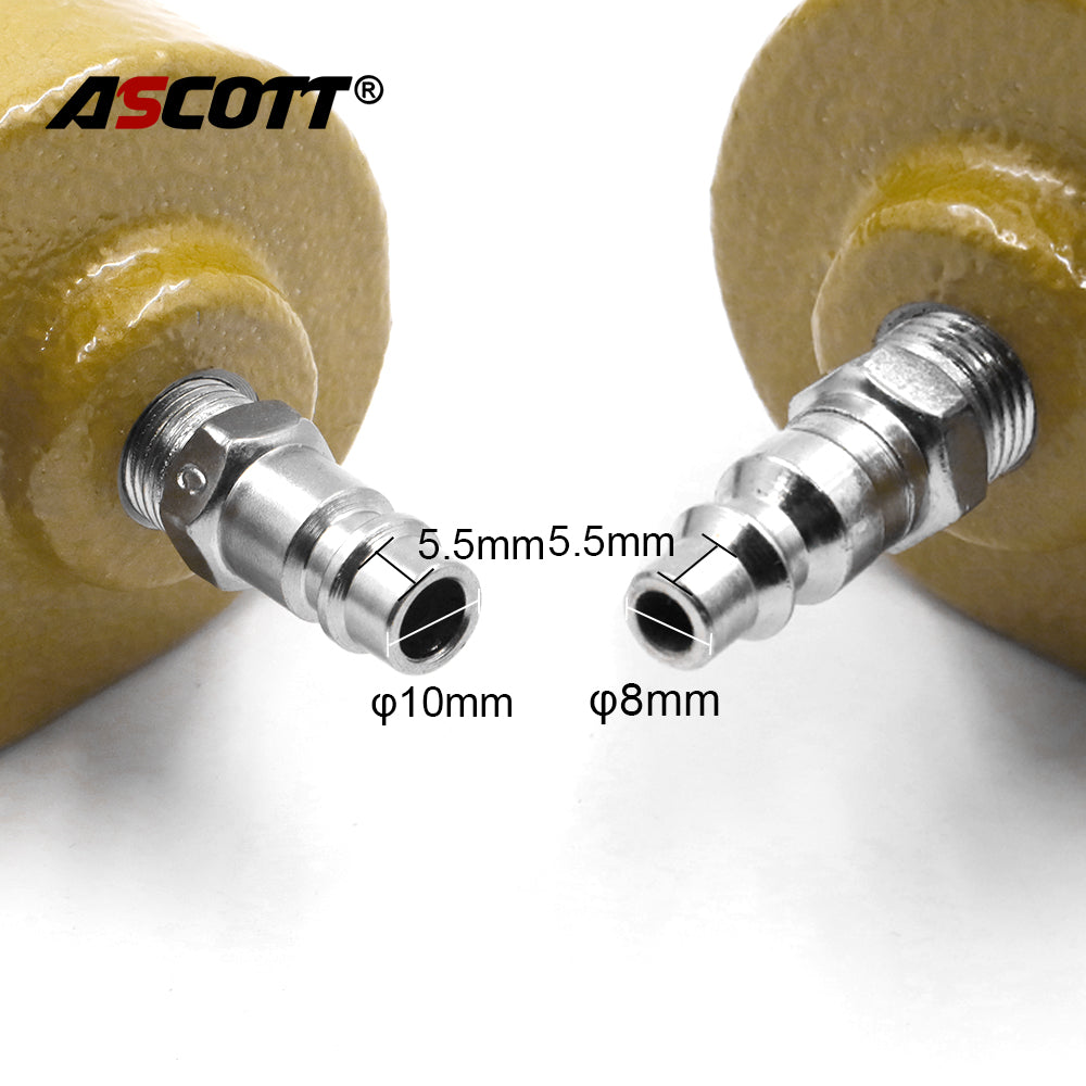 ASCOTT T50SC Pneumatic Nail Puller Air Nail Remover 1.5-4mm Gauge Nails for Woodworking Stubbs Nail Removes Air Punch Nailer