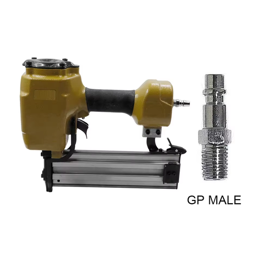 ASCOTT Heavy Duty ST64C Concrete Nailer Professional Pneumatic Steel Nail Gun for Concrete, Steel & Woodworking 4-8 Bar Air Pressure