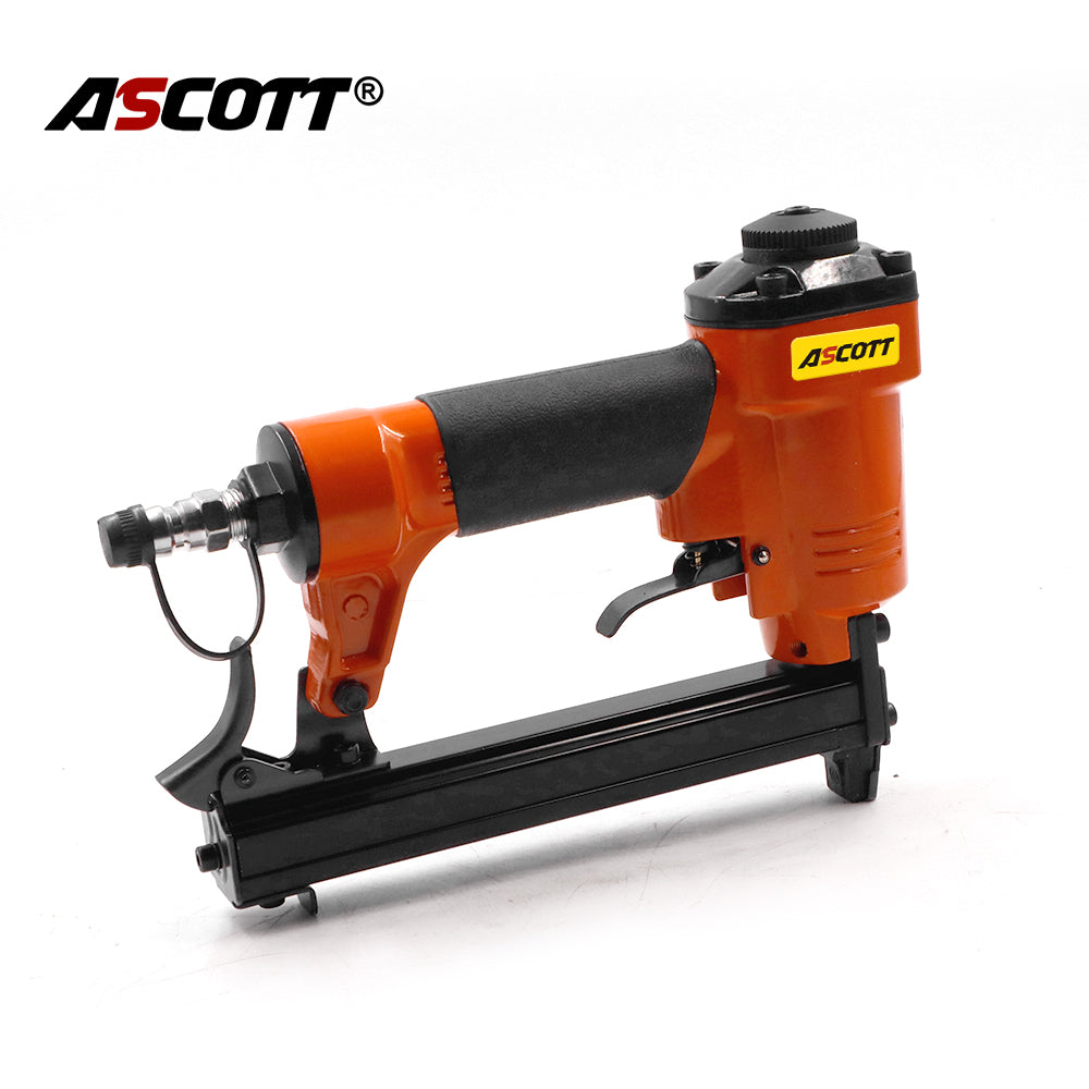 ASCOTT 21GA  Air Stapler 8016 Pneumatic Upholstery Stapler Pneumatic Staple Gun Air Stapler Gun Nailer Small for sofa