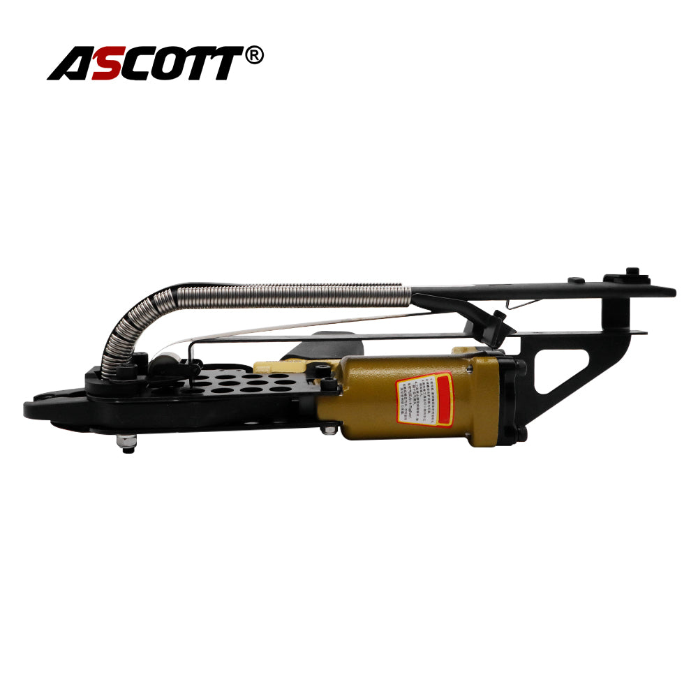 ASCOTT SC7C-I2 Pneumatic Coil Nailer C-Type Ring Machine Tool for Tying Steel Wire Metal Mesh And Spring Frames