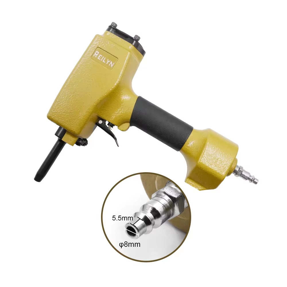 ASCOTT T50SC Pneumatic Nail Puller Air Nail Remover 1.5-4mm Gauge Nails for Woodworking Stubbs Nail Removes Air Punch Nailer