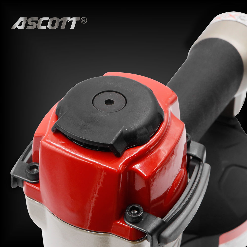 ASCOTT Coil Roofing Nailer CRN45A Tray Nailer  for Securing Asphalt Shingles Fiberglass Tiles Wall Panels and Assembling Wooden