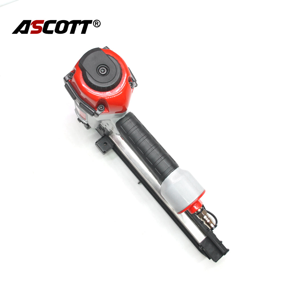 ASCOTT RP2638 Heavy Duty Pneumatic Stapler Wide Crown 16GA Industrial Use U-Shaped Staples for Securing Wooden Pallets and Crates Reinforcing Sofa Frames Nailing Wooden Fences