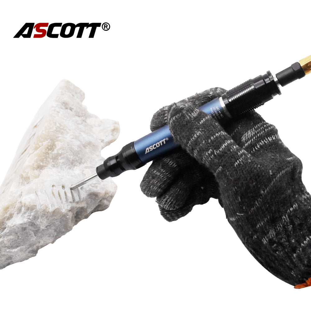 ASCOTT E56L290 Pneumatic Grinding Pen Air Grinding Pen High-Speed Pneumatic Grinding Tool Mini Polishing and Grinding Machine