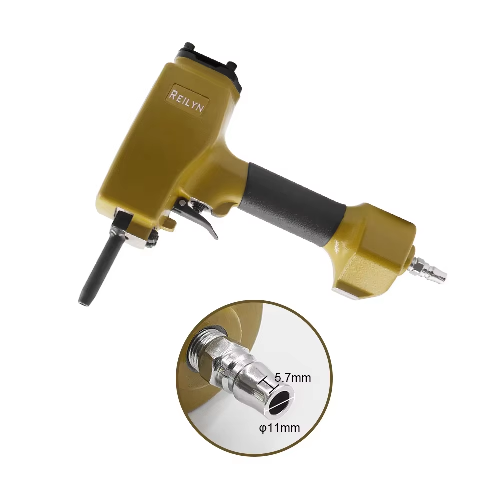 ASCOTT T50SC Pneumatic Nail Puller Air Nail Remover 1.5-4mm Gauge Nails for Woodworking Stubbs Nail Removes Air Punch Nailer