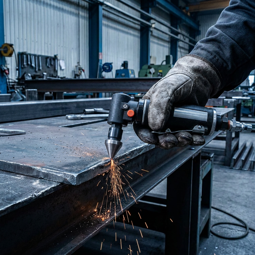 ASCOTT 90° Pneumatic Angle Grinder HY-543L for Metal Grinding and Polishing Deburring