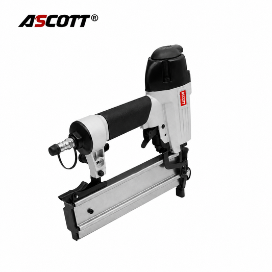 ASCOTT 18GA F50 2IN1 9040 Pneumatic Nail Gun for Home Carpentry Decorative Panel Joining And Fixing Thin Wood Board