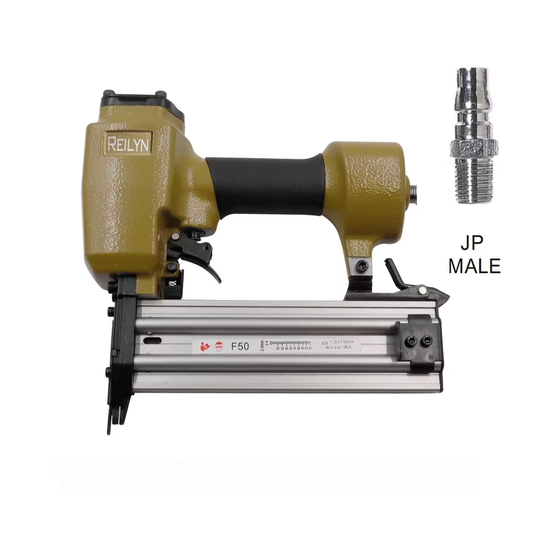ASCOTT F50B Pneumatic Nailer 18GA Finish Nailer 20-50mm Pins for Furniture Woodworking Frame Nailer Air Stapler DIY Tool